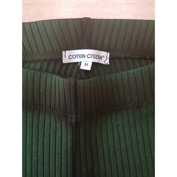 Cotton Citizen Ibiza Ombre Ribbed Pants in Forest Green Size Medium - Picture 5 of 7